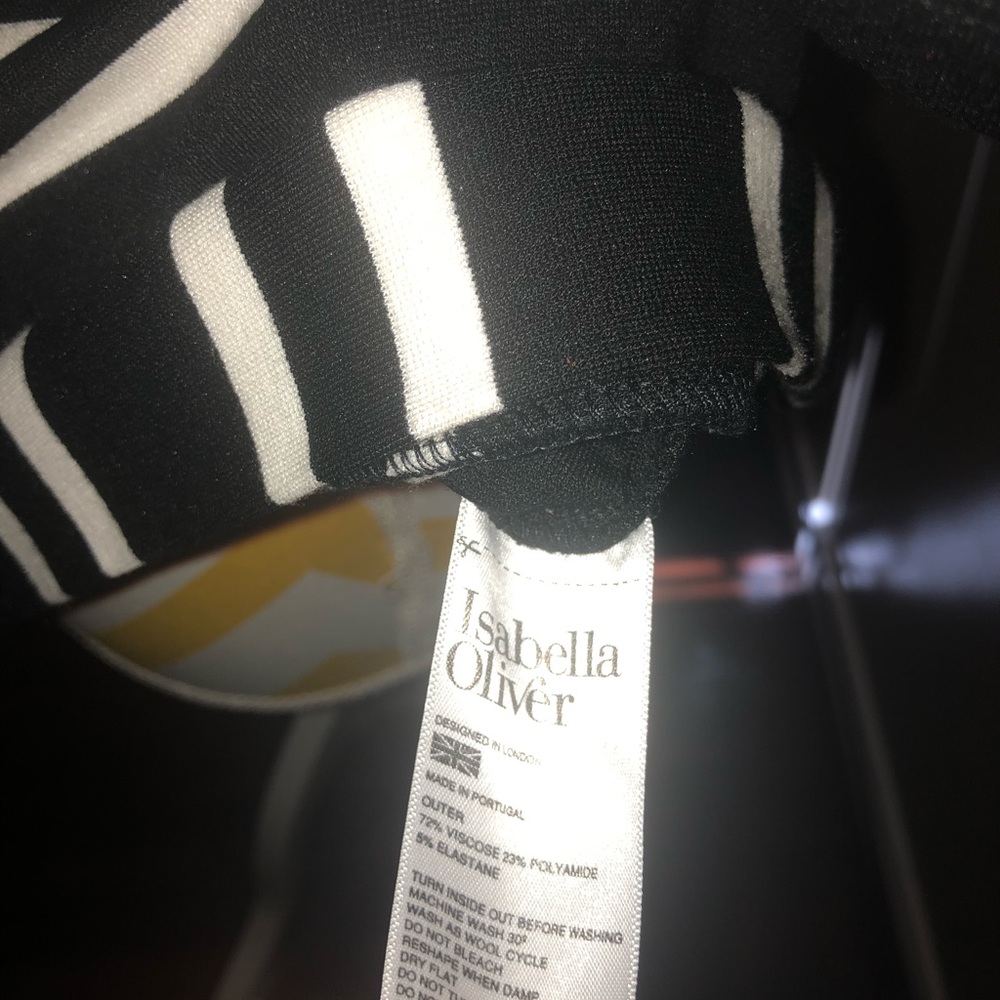 *NWT*Isabella Oliver maternity top square neck - Picture 5 of 7